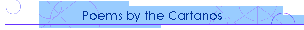 Poems by the Cartanos